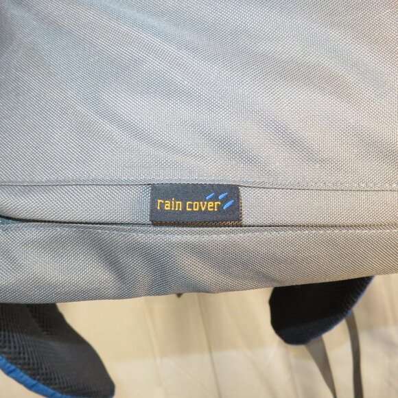 Hiking Backpack 40L Mountaintop Outdoor Adventure Traveling Blue w Rain Cover - Picture 11 of 12